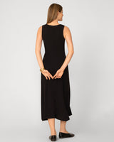 Side Ruching Midi Dress