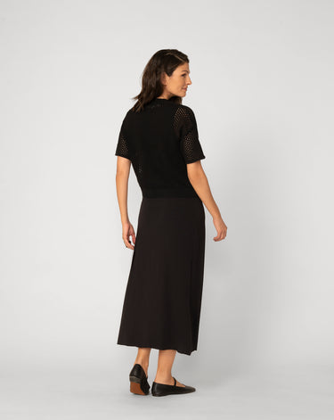 Short Sleeve Button Cardigan