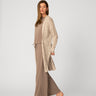 Textured Open Front Long Cardigan