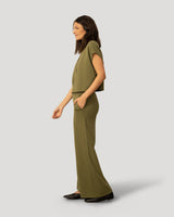 Split Neck Dolman Top