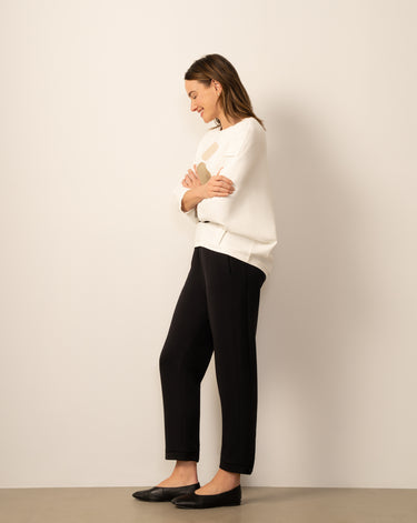 Printed Dolman 3/4 Sleeve Top