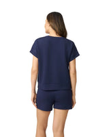 Yummy V-Neck Top & Matching Short Set