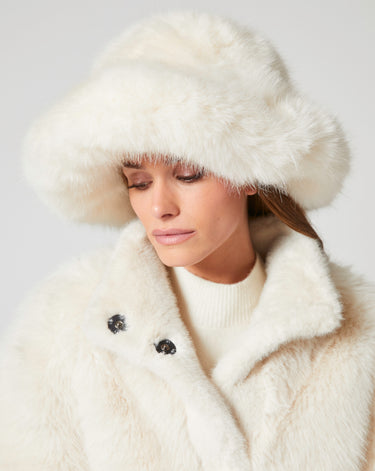 Landau Faux Fur Hat
